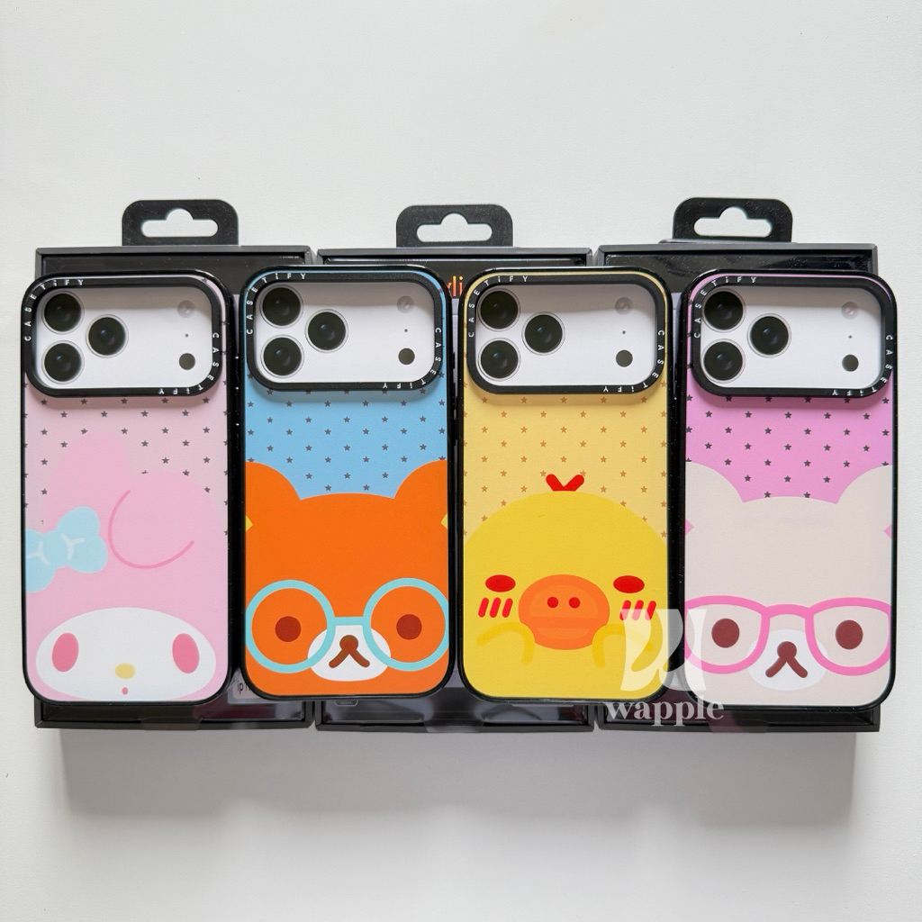 Ốp lưng wapple-Case My Melody / Rylakuma / Họa tiết Tori cho các mẫu Iphone