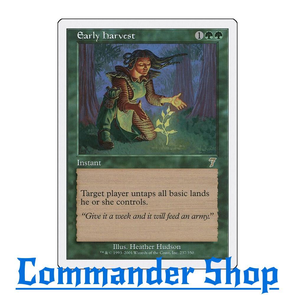 Thu hoạch sớm (tức thì) Green Mv3 Untap ❈ ์ ❈ Magic The Gathering (MTG)