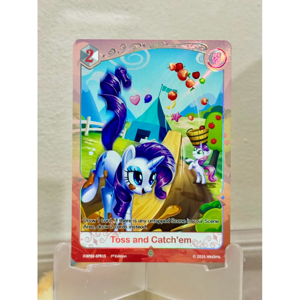 Eng.Ver BP02 SPR15 Discord My Little Pony Kaiyou Card Game 1