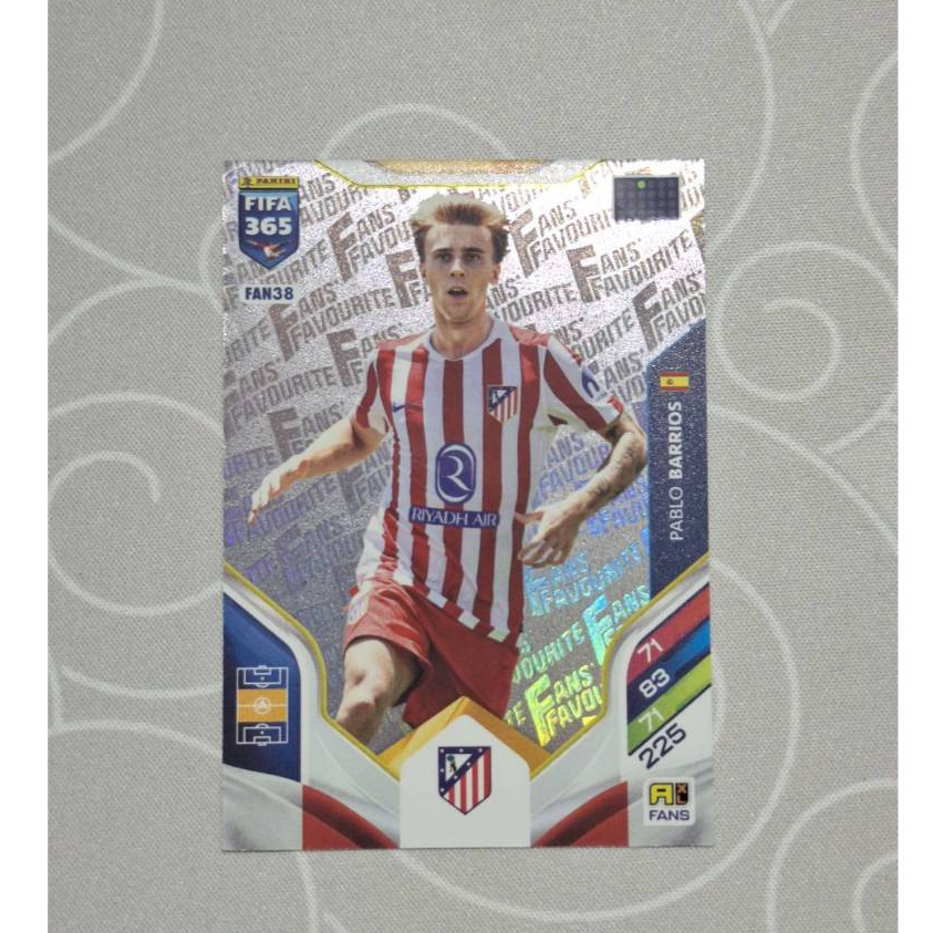 QUẠT 'FAVOURITE PANII FIFA 365 ADRENALYN XL 2026 PABLO BARRIOS