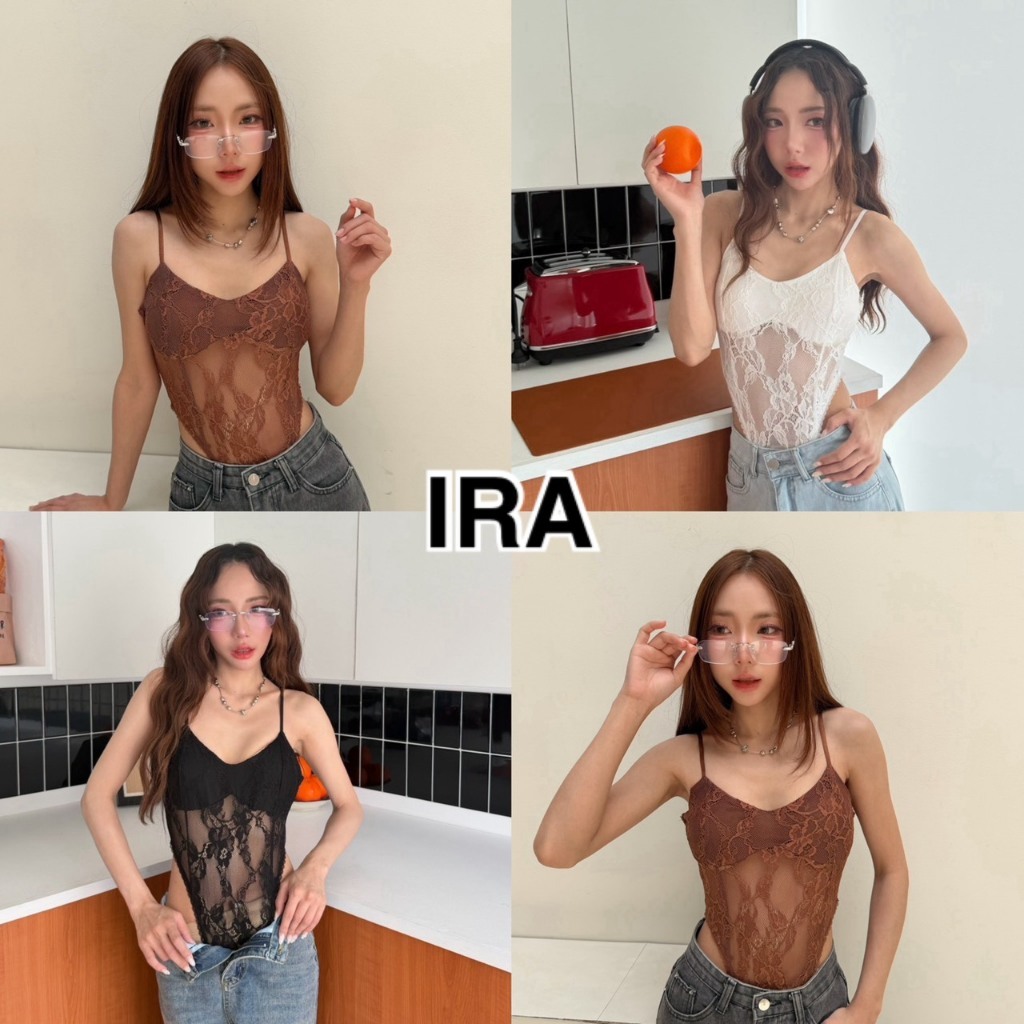 BY IRA (2026-112) Darling Body See-Through Ren Thiết Kế Đẹp Slim Fit Vải Mềm Cao Cấp