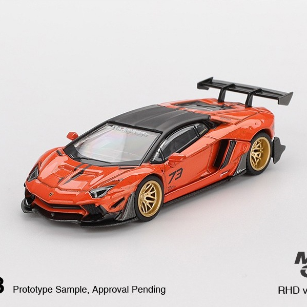 LB WORKS Lamborghini Aventador Phiên bản giới hạn Cam MDX 2025 RHD 1: 64 (MINI GT)