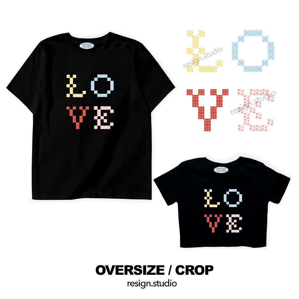 Resign.studio - Oversize / Crop ❈ Pixel Love