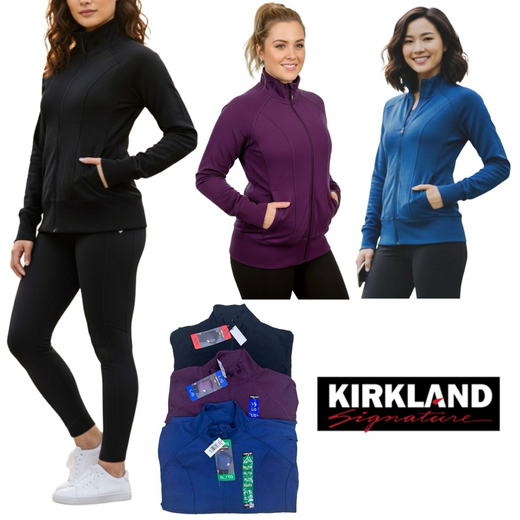 Áo khoác nữ Full Zip Kirkland Signature