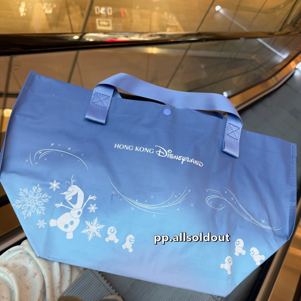 Disneyland hongkong world của túi mua sắm đông lạnh