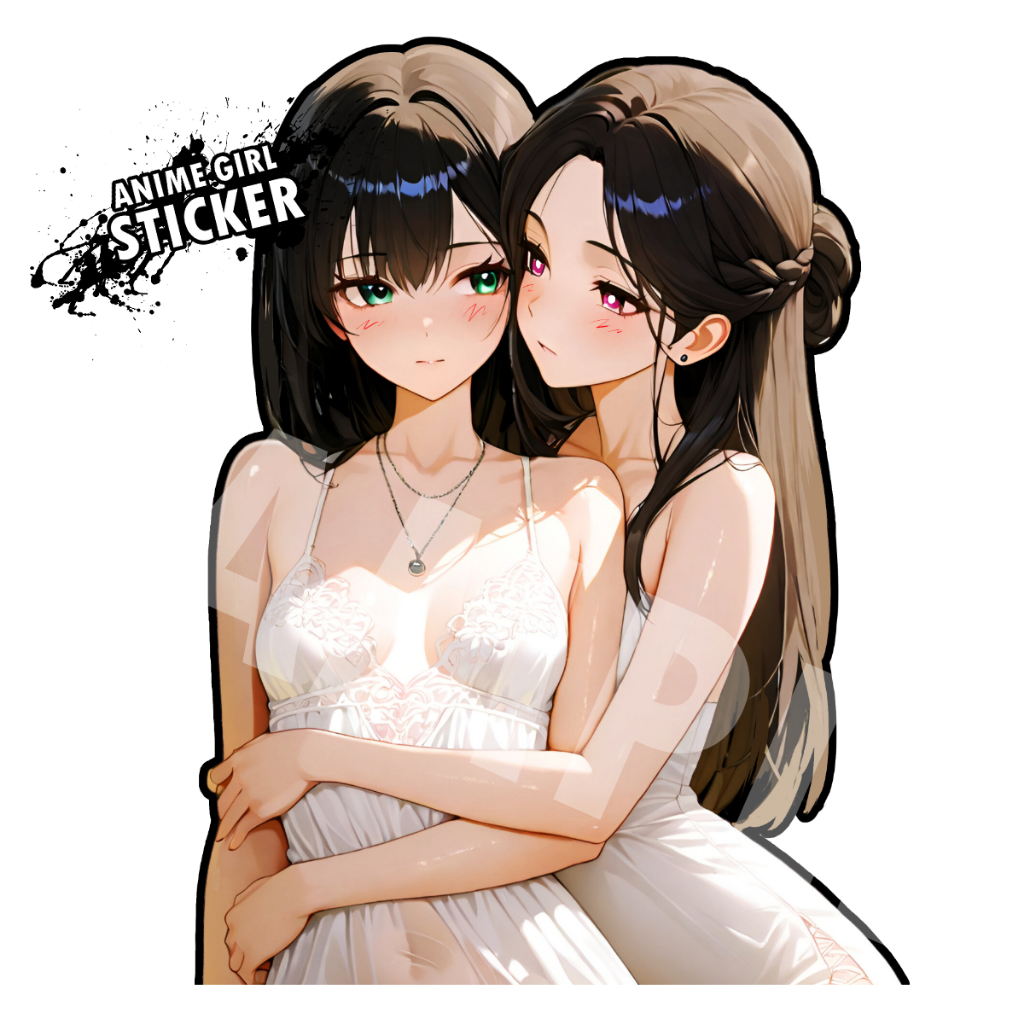 Anime Yuri Doujin Miếng Dán Hoạt Hình Nhật Bản Ecchi SPS074