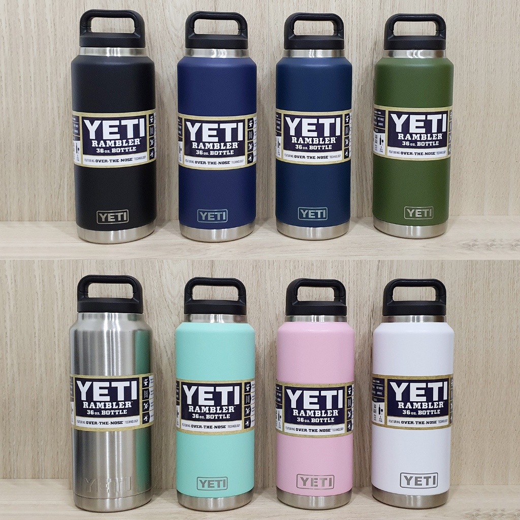 Yeti Glass 36OZ / 1064ml Thép không gỉ 304 dày màu trơn không bong tróc. Bình nước giữ nhiệt 36OZ YT