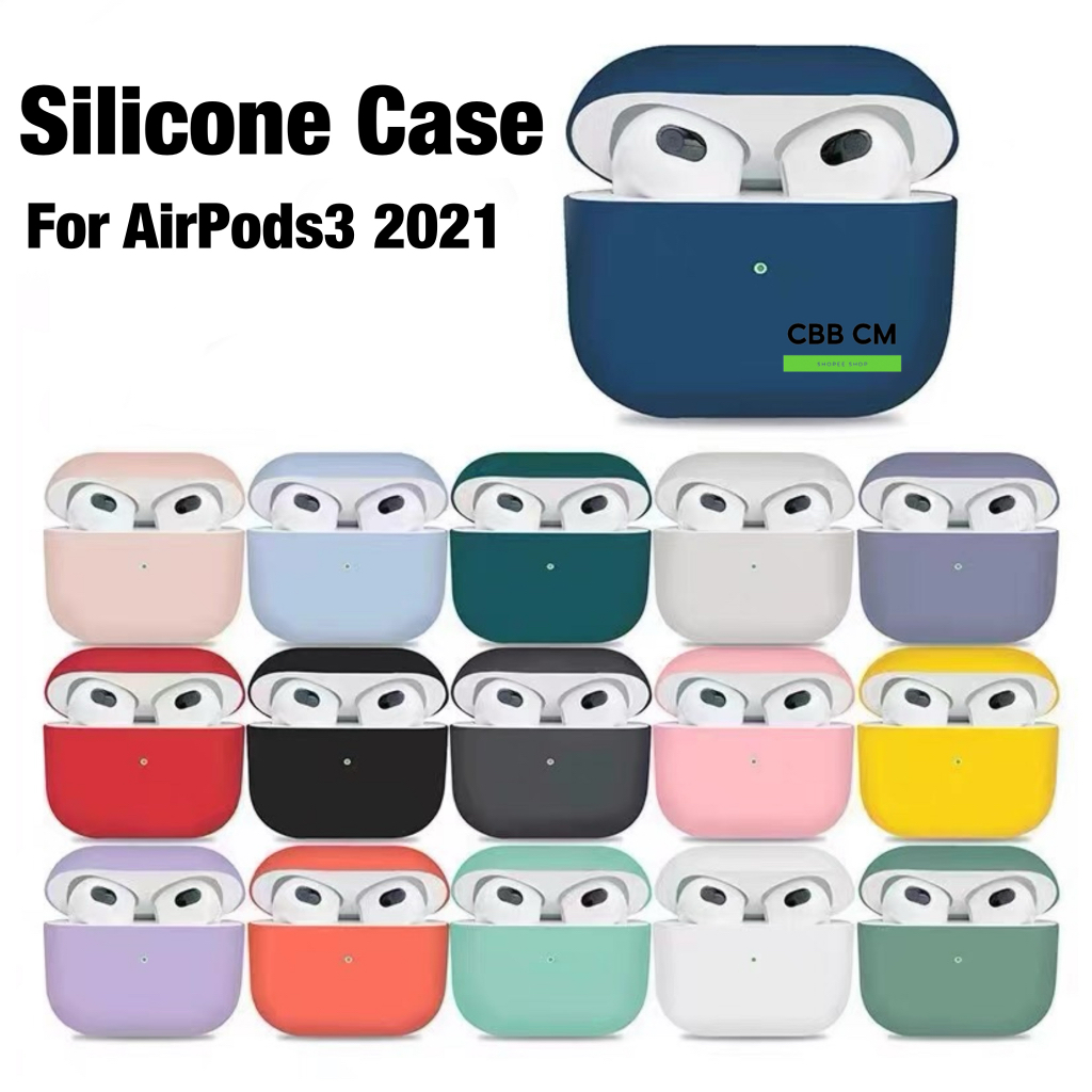 Ốp lưng silicon 2021 AirPods 3 Tai nghe cho apple airpod