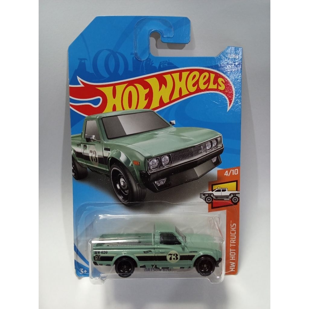 Hot Wheels DATSUN 620 Xám HW JDM Mẫu Xe Thẻ Đẹp