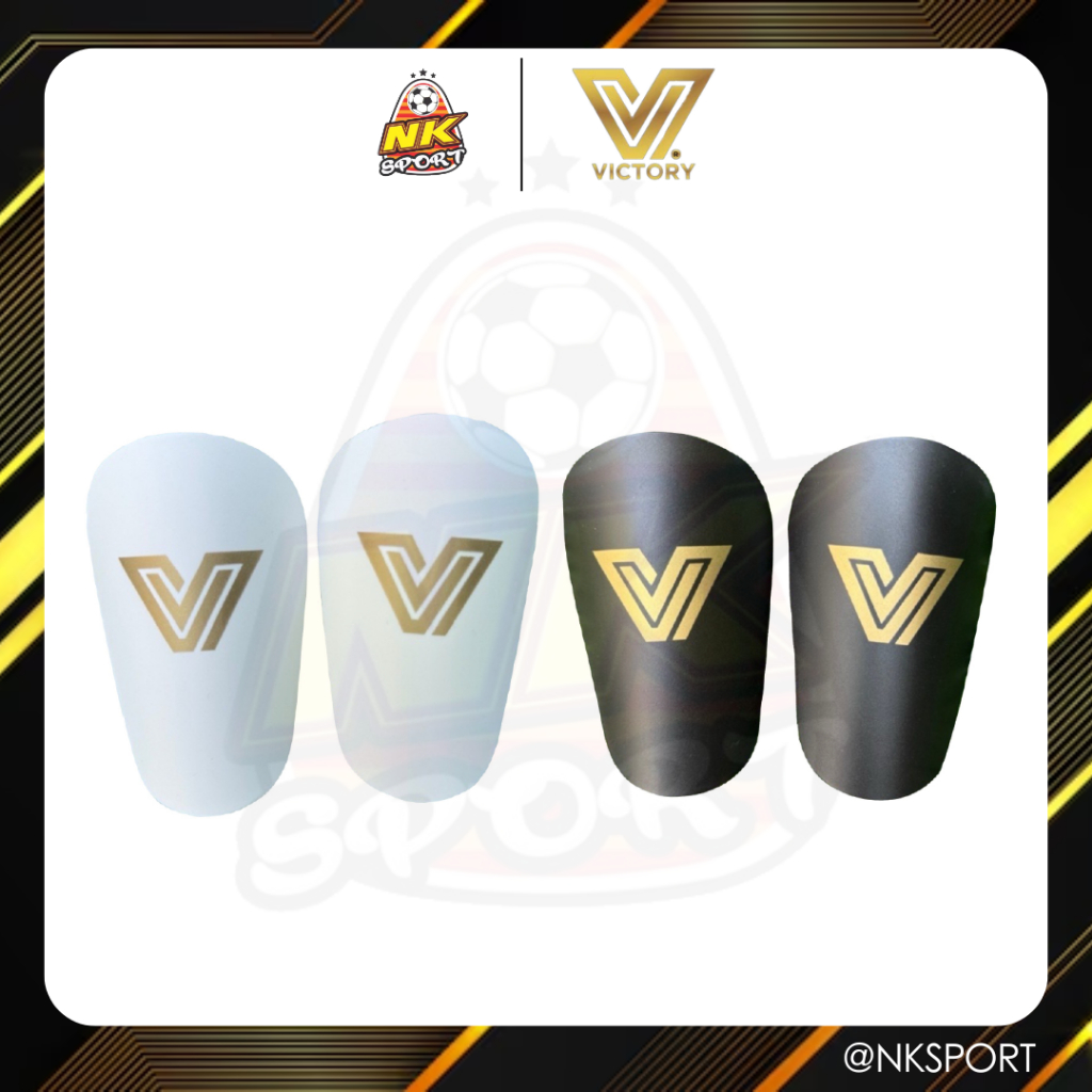 Mini Shin Guards Victory Chất lượng có sẵn trong 2 màu Trắng và Đen Mặc nó và trông ngầu như Jack Gr