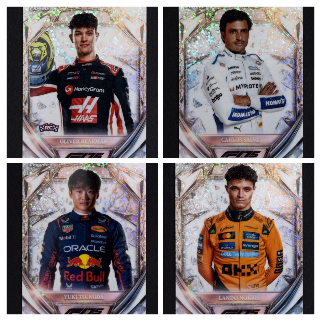 Thẻ Formula One Topps Chrome F1 Diamond75TH 2025