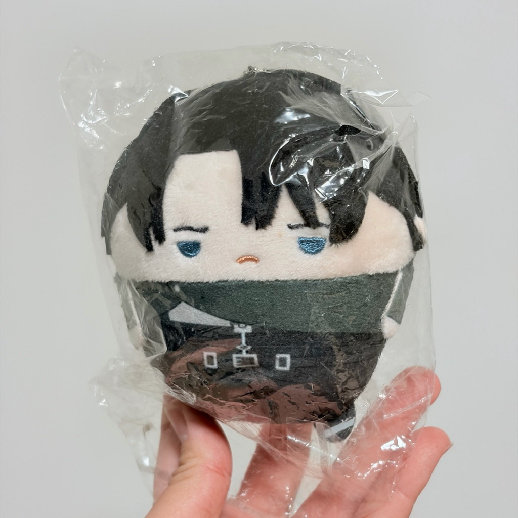 Móc khóa búp bê Fuwa Anime Attack on Titan AOT Revive Ackerman