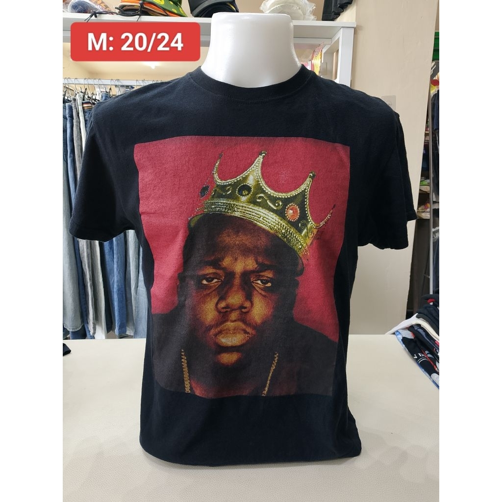 Áo sơ mi cổ điển Rap-Tee Biggie (Size M)