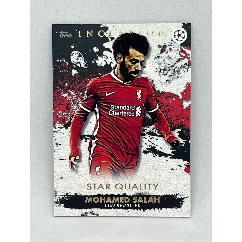 Topps Inception 2020 Football Card-2021 Liverpool Team