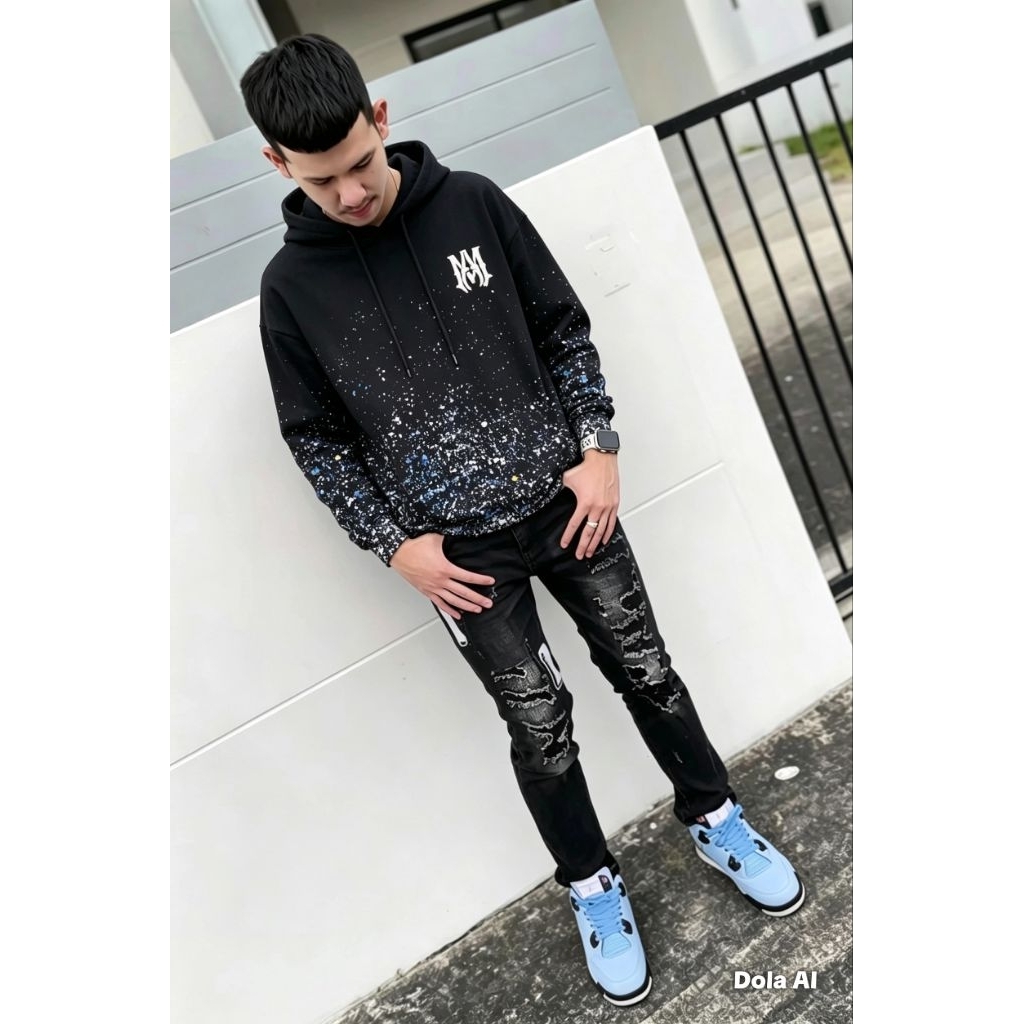 Áo Hoodie thời trang đường phố Amari