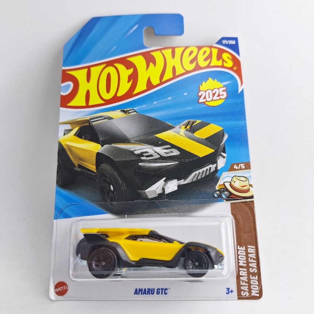 Xe kim loại Hotwheels AMARU GTC 2025 (ib13)
