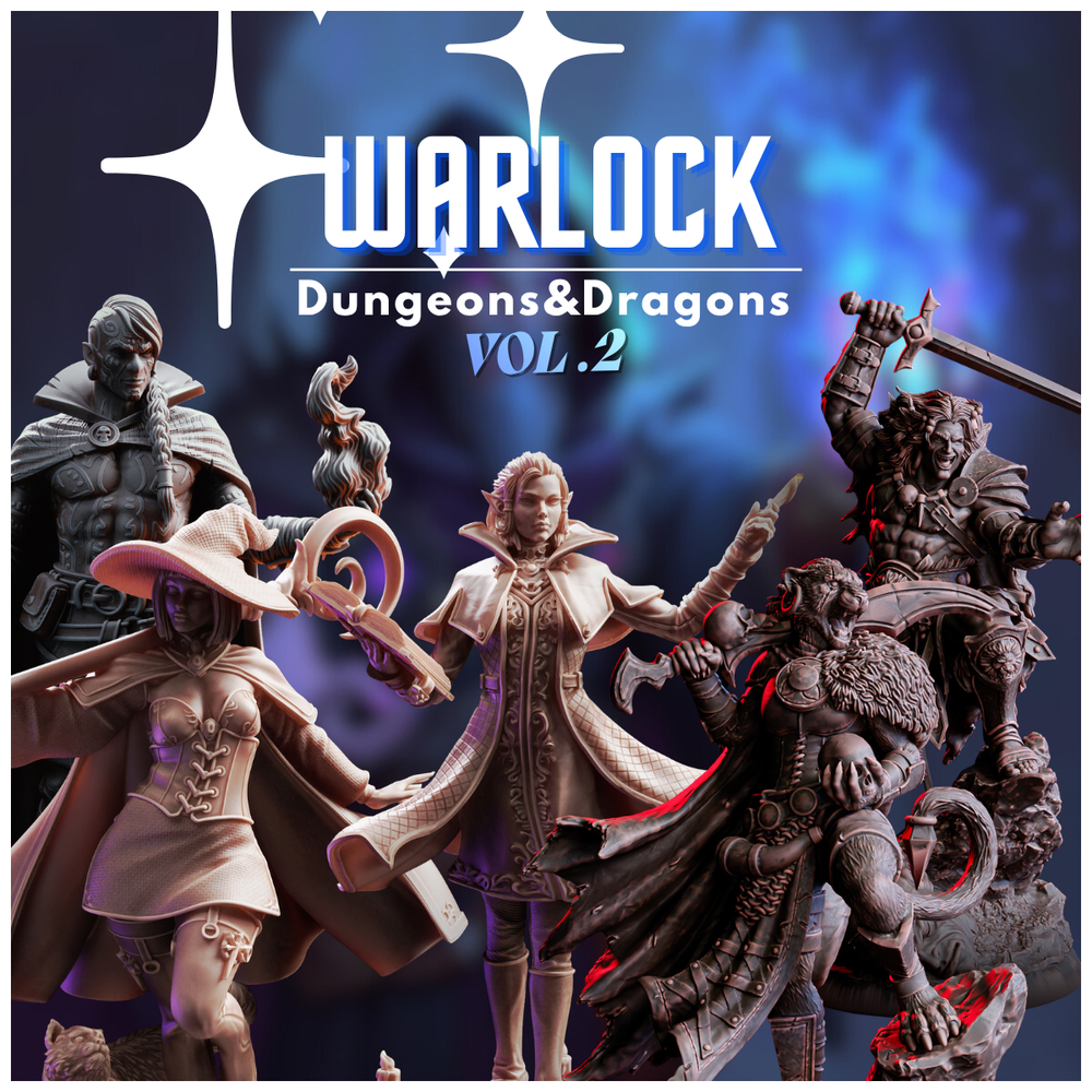 Dnd thu nhỏ Dungeon và rồng WARLOCK CLASS [VOL.2]