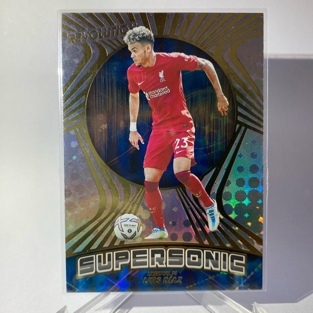 Bộ sưu tập thẻ bóng đá cho SUPERSONIC PANINI REVOLUTION 2022 De Bruyne Jack Grealish Luis Diaz