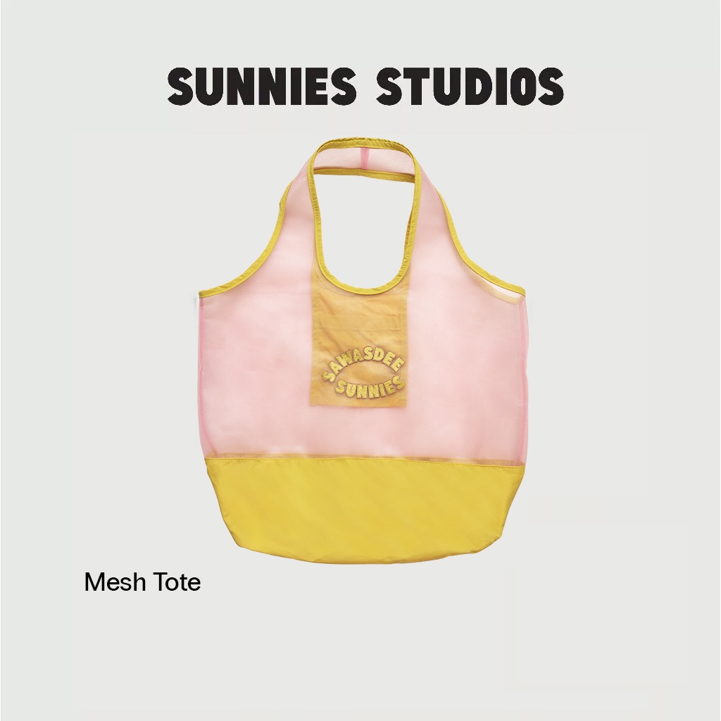 Tote lưới Sunnies Studios ❈ Guava hồng