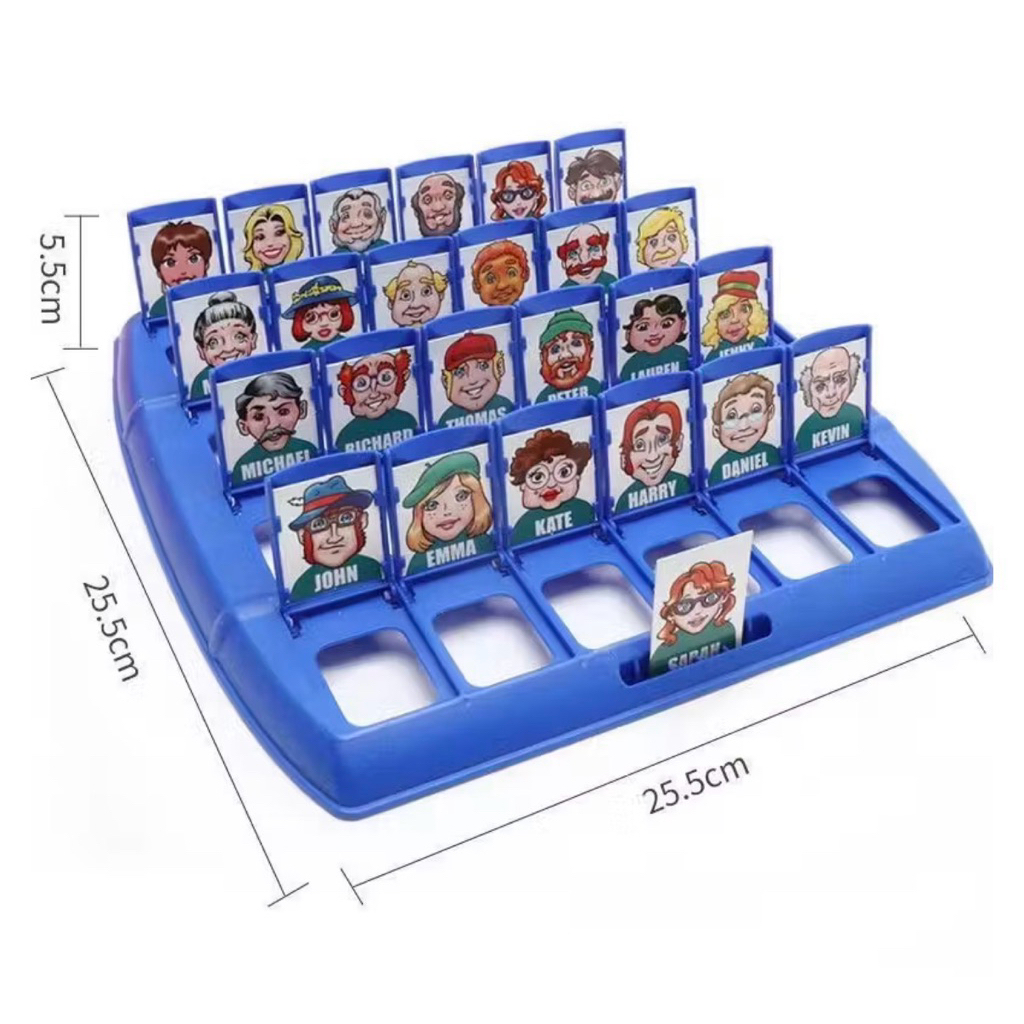 Board Game Guess Who I Am Memory Training Thông báo
