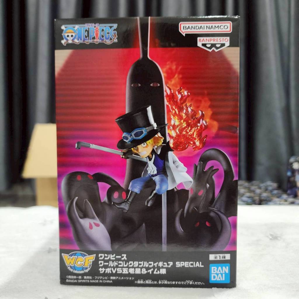 ️ New Jp Box Corner Defect WCF One Piece – Bộ đặc biệt: Sabo vs Five Elders & Imu