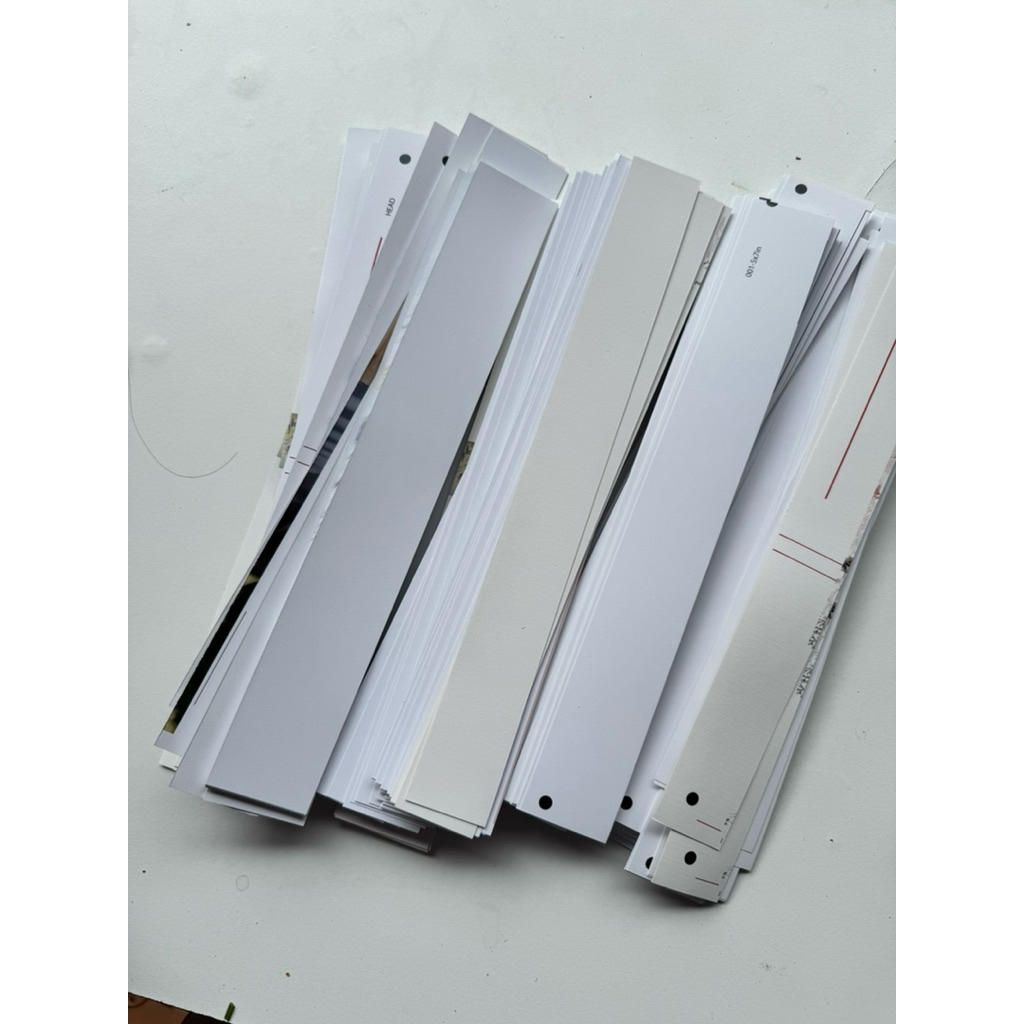 Tái sử dụng kích thước giấy 2x13 inch 1 Kg Bao gồm vật liệu đóng gói