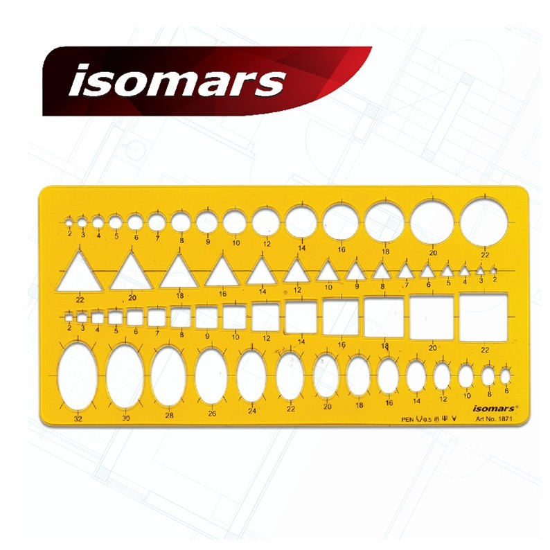 ISOMARS ISCO-71 Kích thước tấm 245x120 mm.