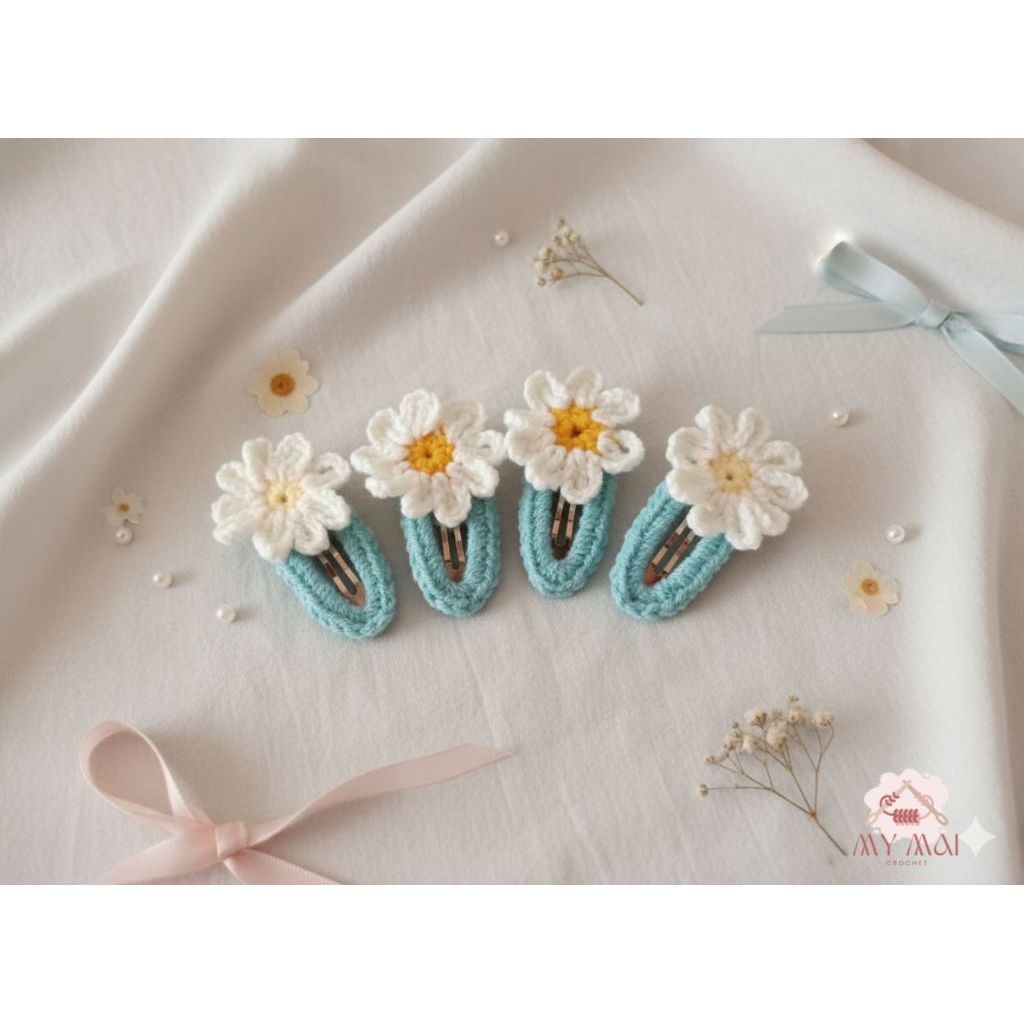 Kẹp Tóc Daisy Thời Trang Nữ Dễ Thương