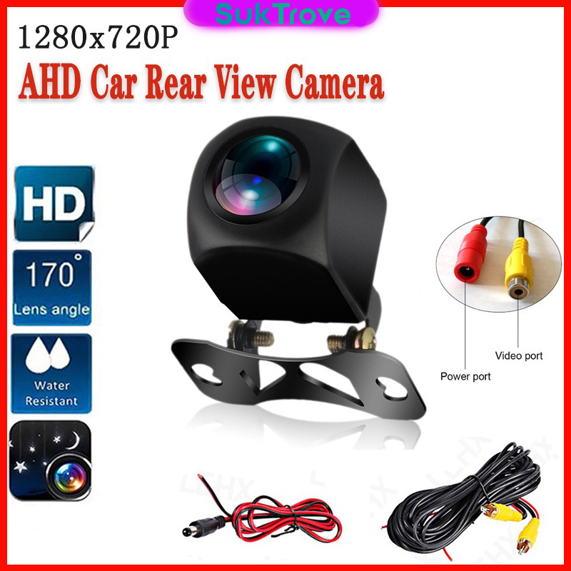 Camera quan sát phía sau ô tô AHD 720P 25fps Dự phòng chống nước HD Fish EyeFisheye Tầm nhìn ban đêm