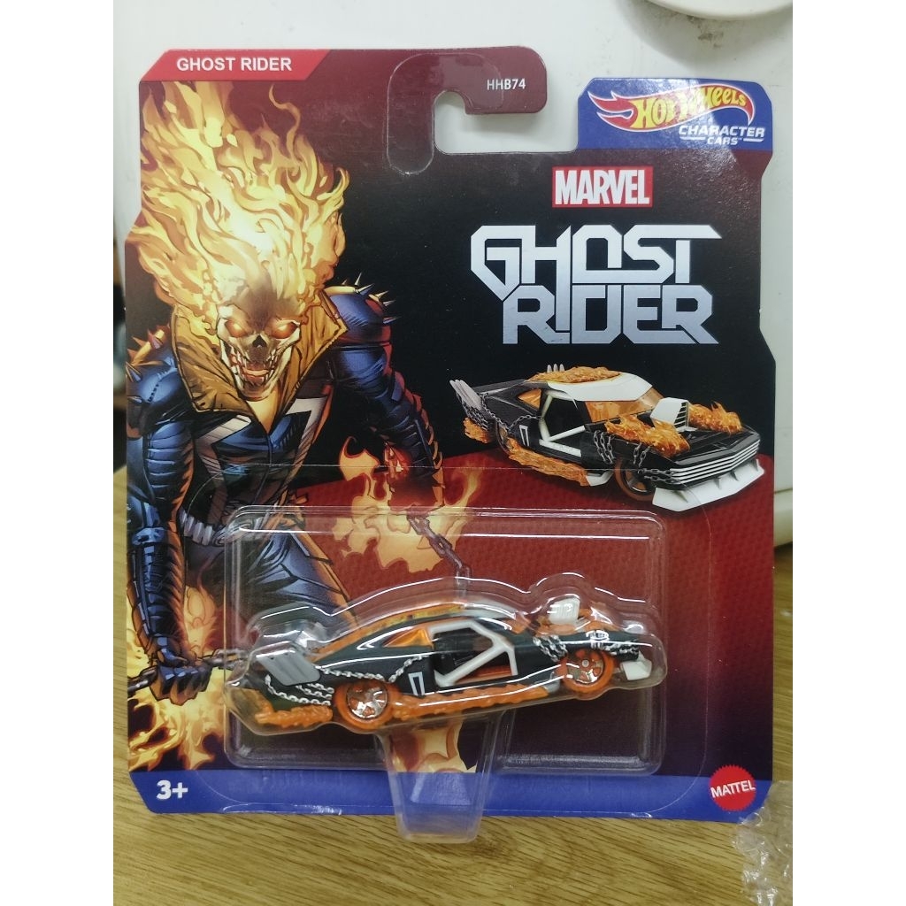 Hot Wheels Marvel Ghost Rider Xe máy & Hình sưu tập