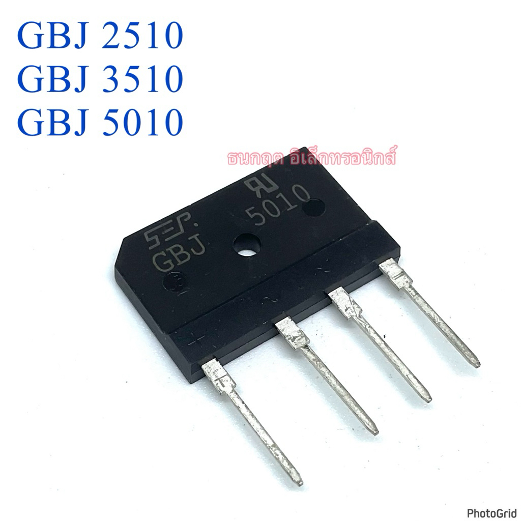 GBJ2510 GBJ3510 GBJ5010 GBJ Cầu Chỉnh Lưu diode Bộ Chuyển Đổi Mạch Dòng Điện Ac Sang DC