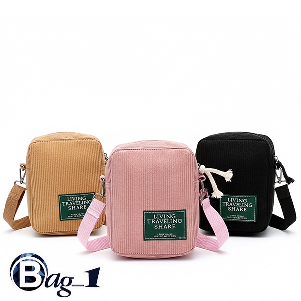 Bag _ 1 (TÚI232) Túi đeo vai thương hiệu Living TRAVELING SHARE