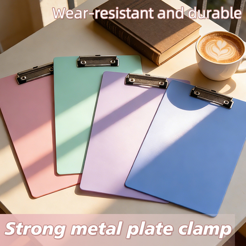 Pastel Clipboard Morandi Clip Board A4 / A5 Chống Nước Treo Viết Pad Tập Tin Tài Liệu