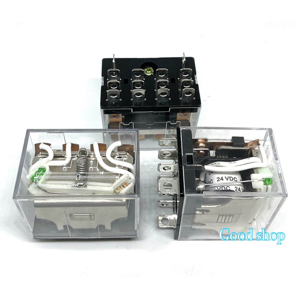 Rơle LY4N 12VDC. 24VDC 24VAC 110VAC 220VAC