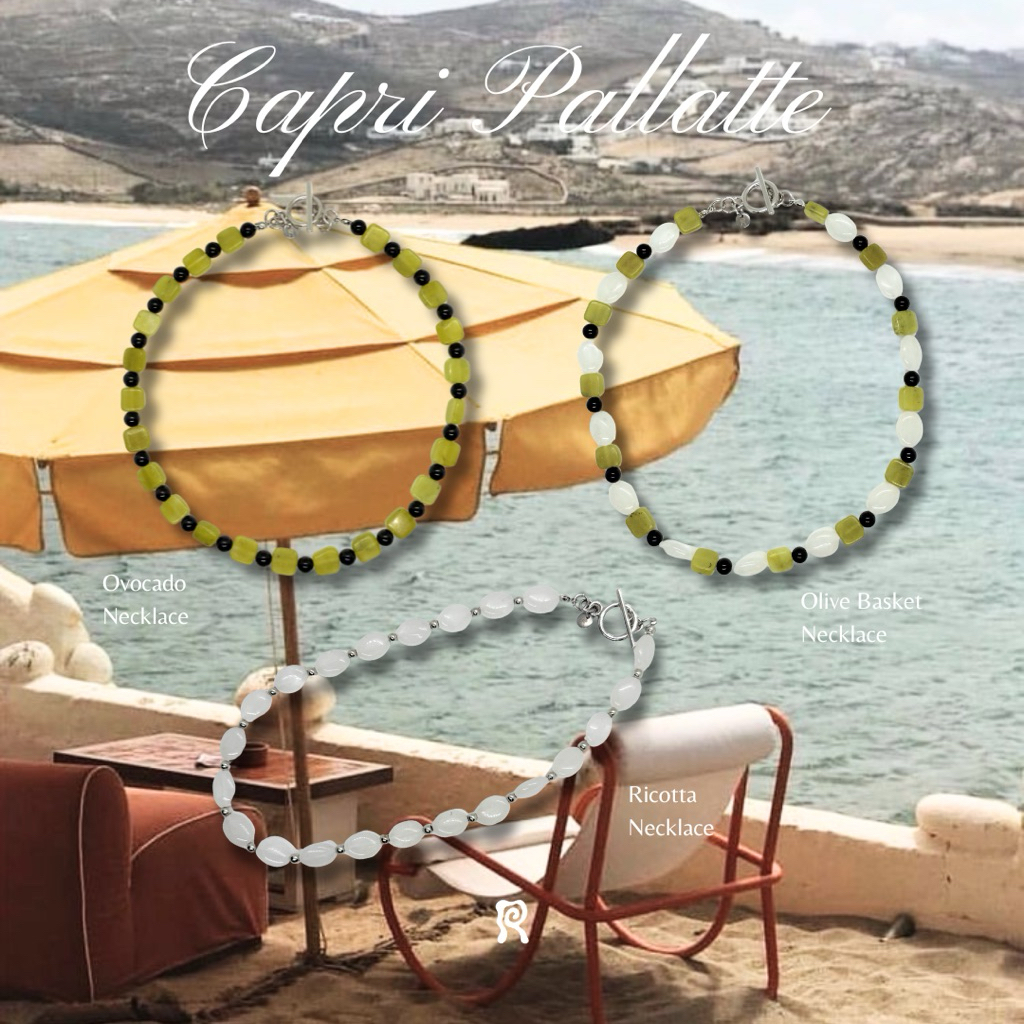 Rock Locket - Vòng cổ bảng Capri