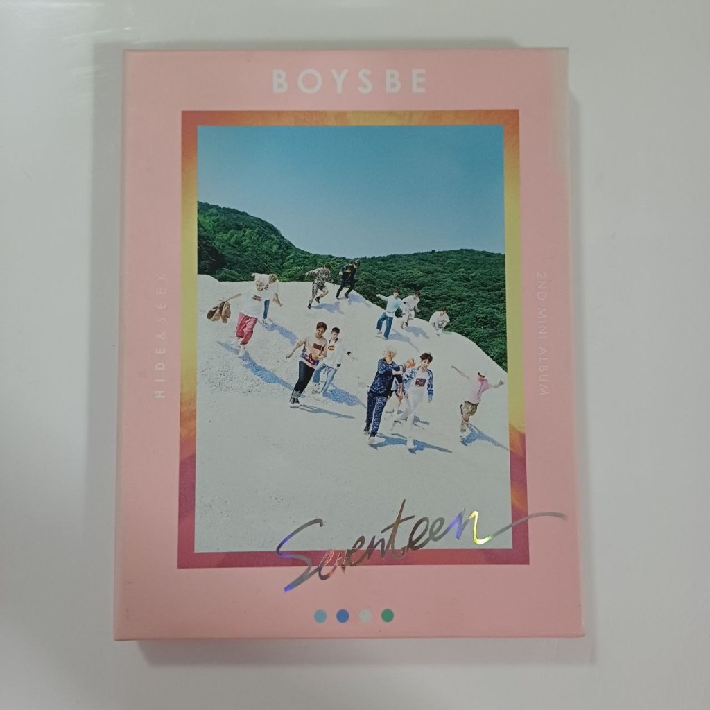 Album thứ hai SEVENTEEN "BOYS BE" (Hide Ver.) "Mansae"