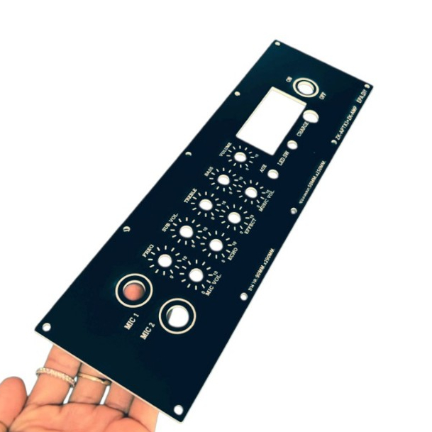 Mẫu tấm loa Bluetooth Epa ZK-APTX3 + ZK-AMP Kích thước 90x290mm.Thiết bị ngăn 50x250mm.use Acrylic.l