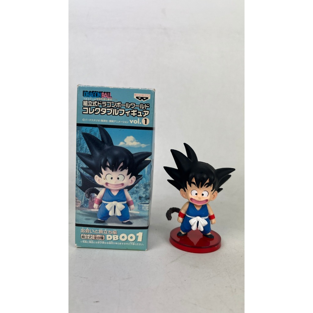 Dragon Ball World Collectable Hình (DWC) Tập 1 Số. DB001 Sun Goku (Tuổi thơ) Hộp thứ 2 không đẹp.