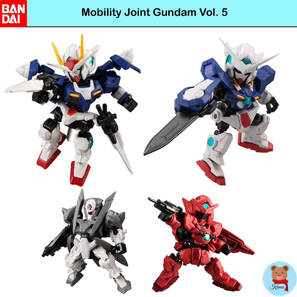 Mô Hình 5 Di Động Khớp Gundam vol.5 Bandai Exia Astraea GN-X EX parts vol.5 Khối Xây Dựng Điểm Di Ch