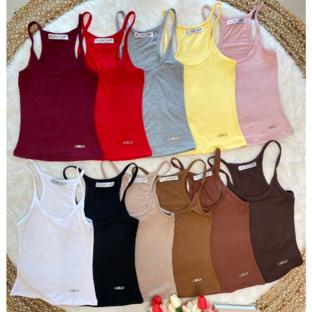MNV STUDIO Mini Full-Body Tank Top Grade A Rayon Vải Dày Lắp Đặt Lb Phụ tùng