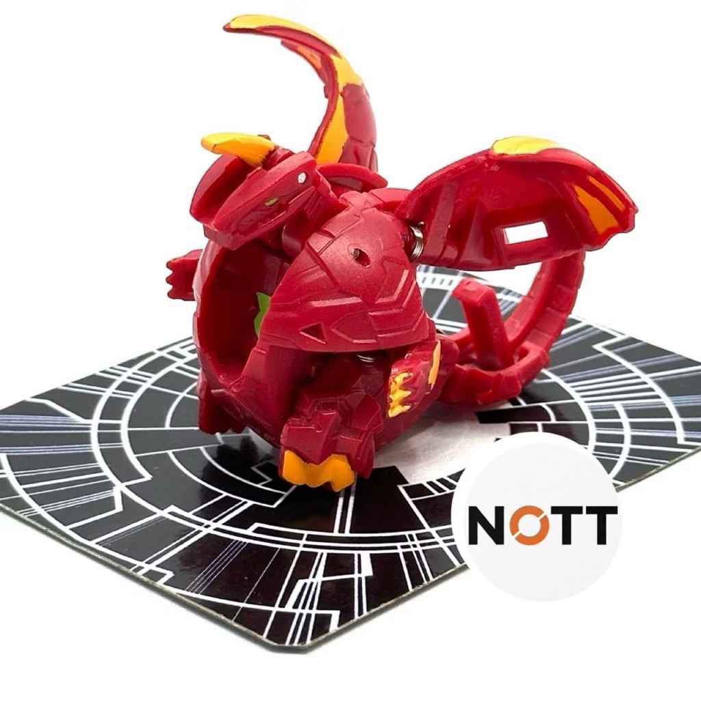 ❈ Bakugan B3 Battle Planet Baku001 Bakugan Dragonoid Drago Đồ chơi đỏ Nhật Bản