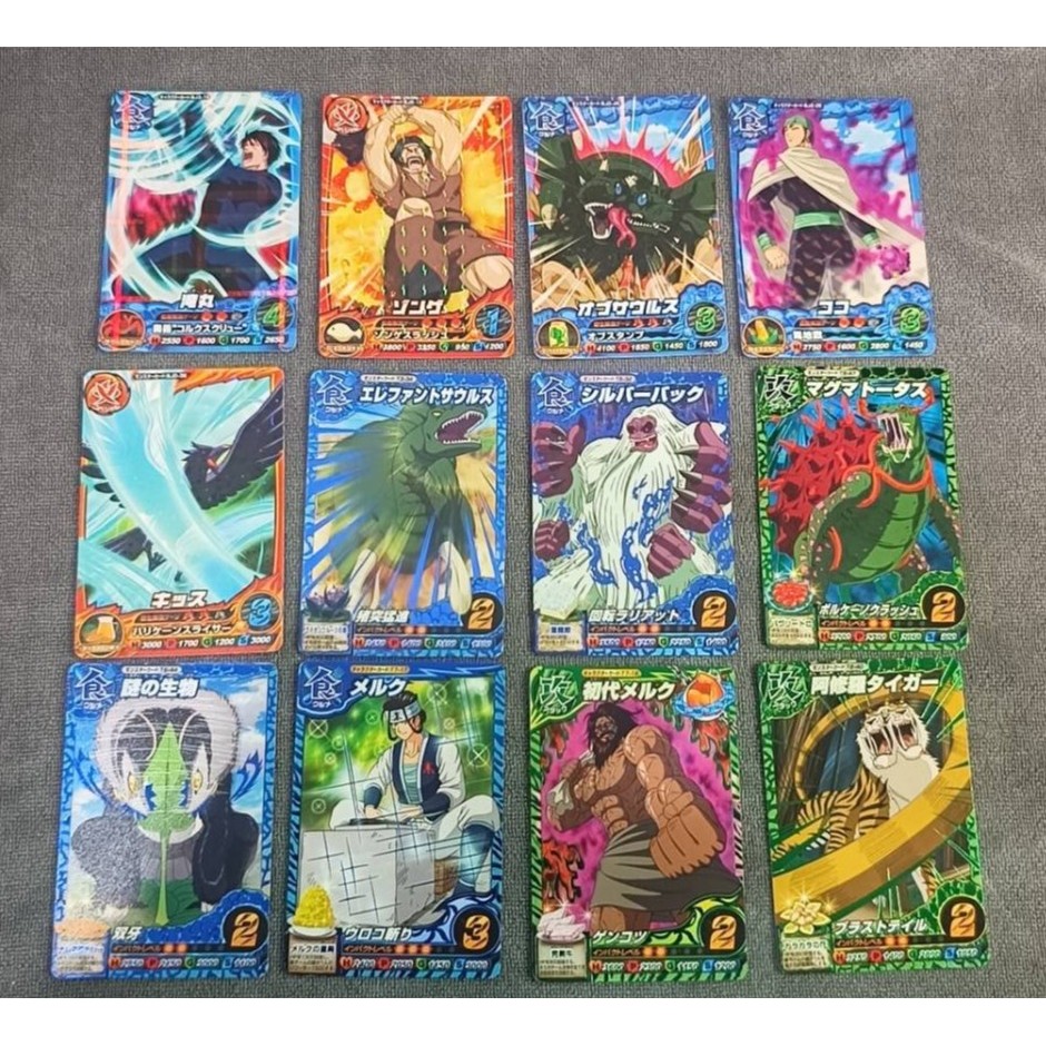 [Xác thực] Thẻ chính Toriko Itadaki Bandai Data Carddass Nhật Bản cũ