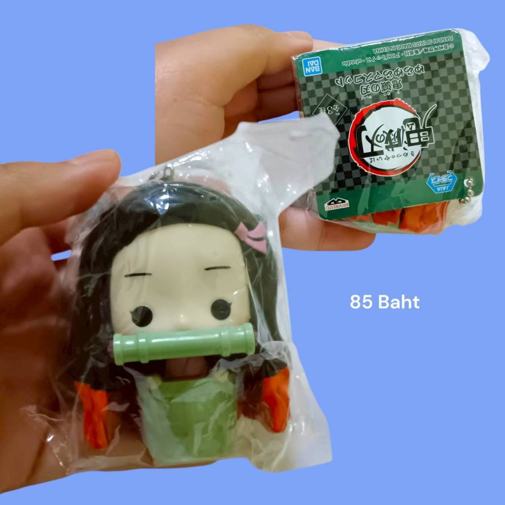 Mô hình và móc khóa Nezuko-Chan từ Anime diệt quỷ