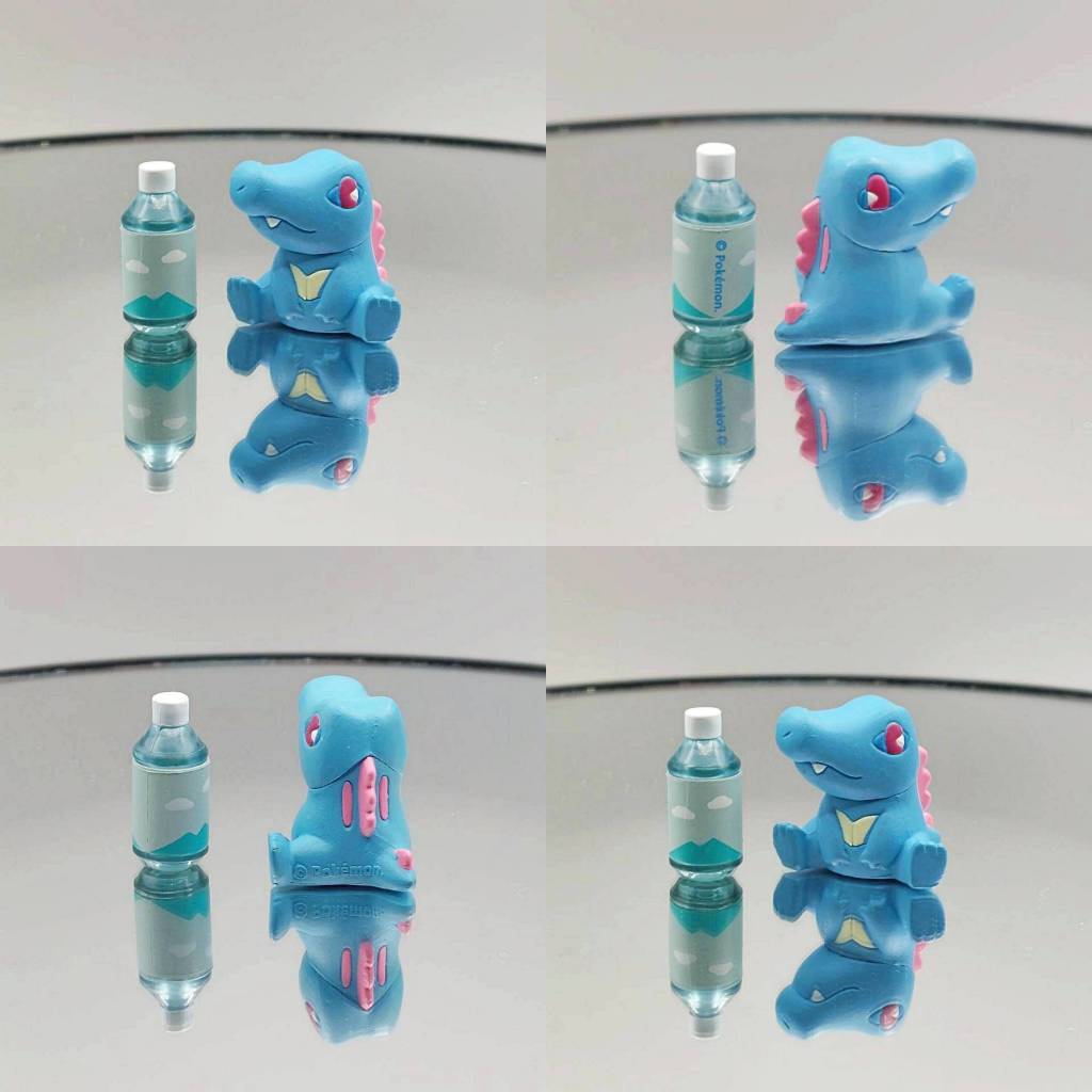 [Đã qua sử dụng] Bộ sưu tập hình Pokemon Oishii Mizu Totodile Waninoko Gashapon Center