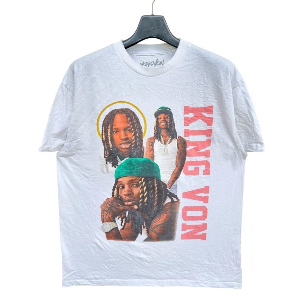 Áo thun King Von Rapper (Tình trạng tốt)