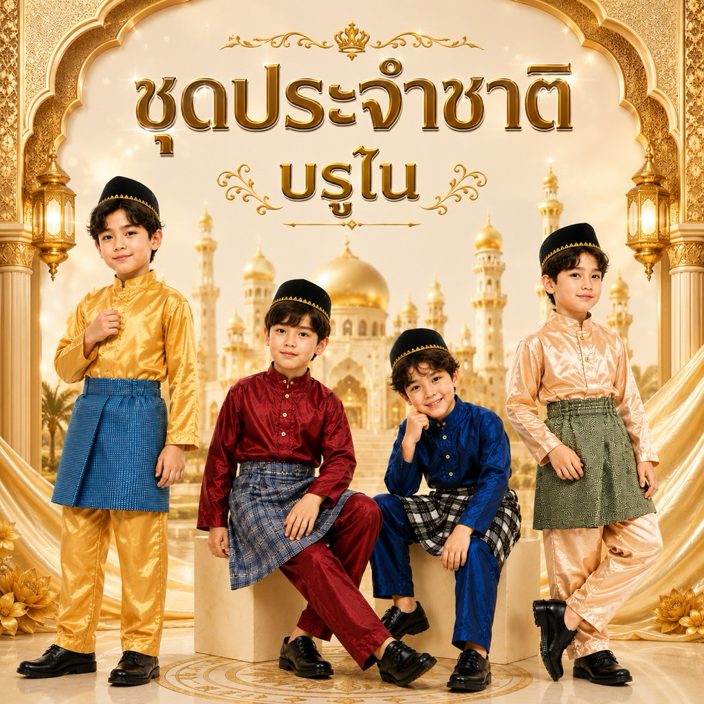 Từ Bangkok 8956 Bộ Trang Phục Quốc Gia Brunei Quốc Tế