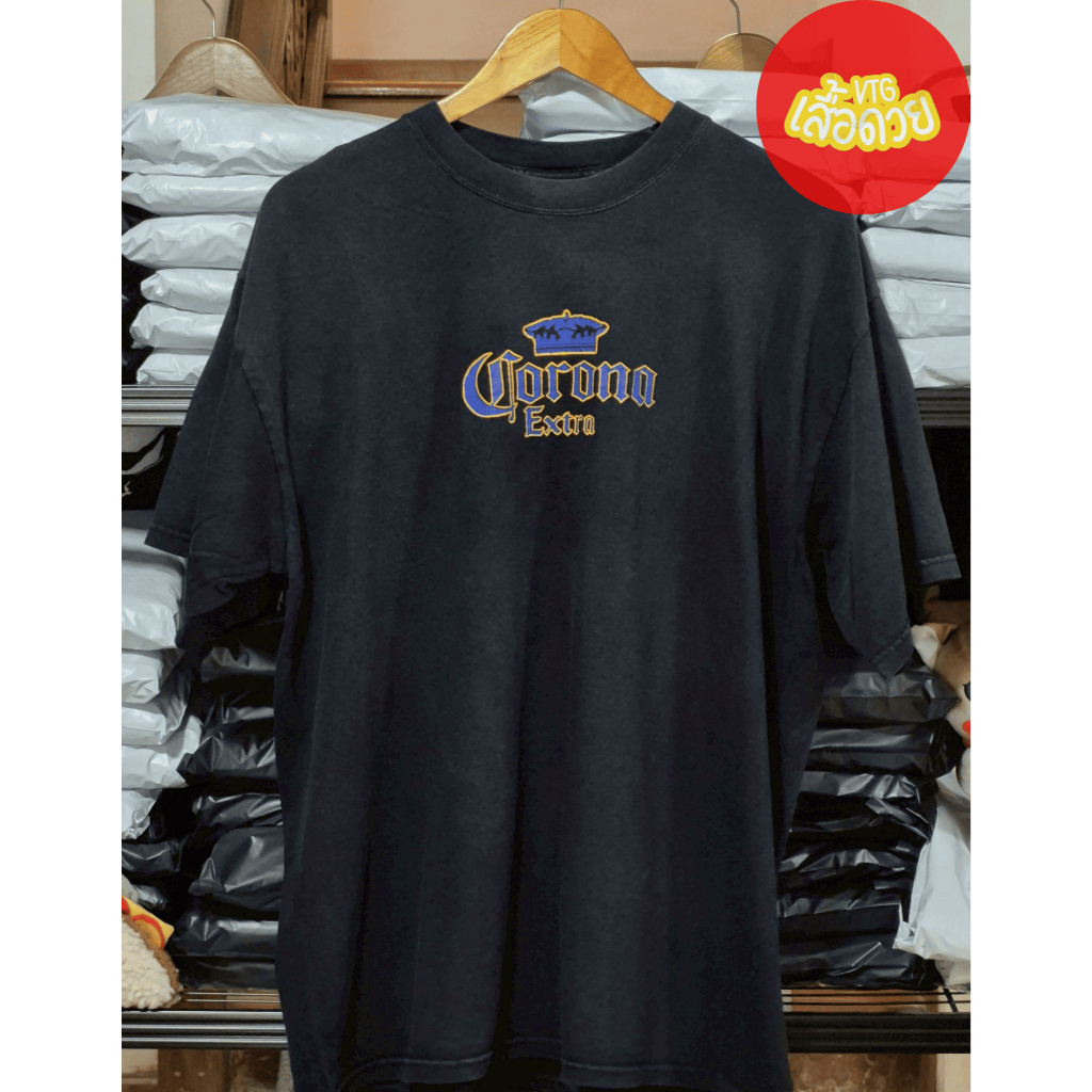 Áo thun Corona Extra tay hai Size XL