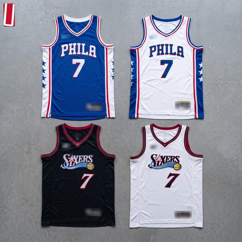 Jaylen Brown [76ers] Áo bóng rổ HOT Pressed PRESS 1