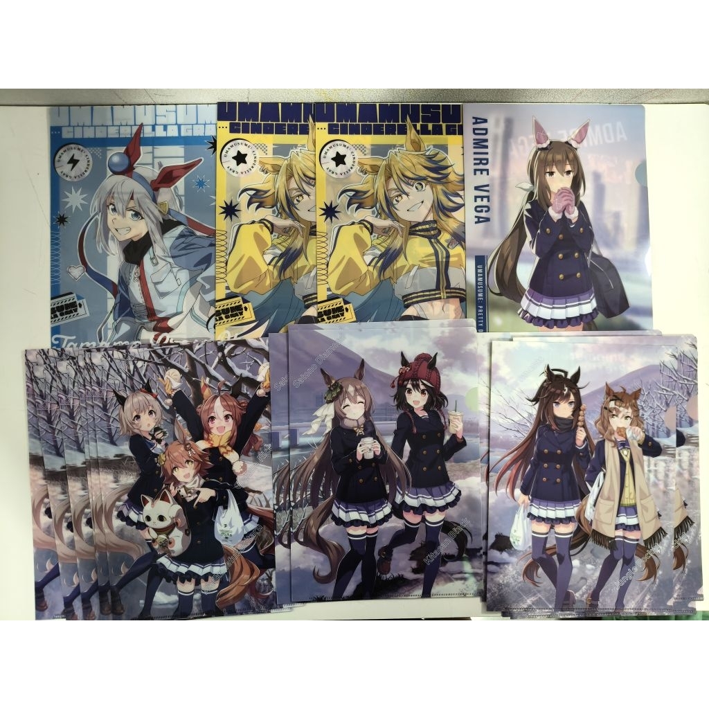 Umamusume Pretty Derby A4 File Horse Girl Nhân vật bán giấy phép đích thực riêng biệt (Cygames Inc.)