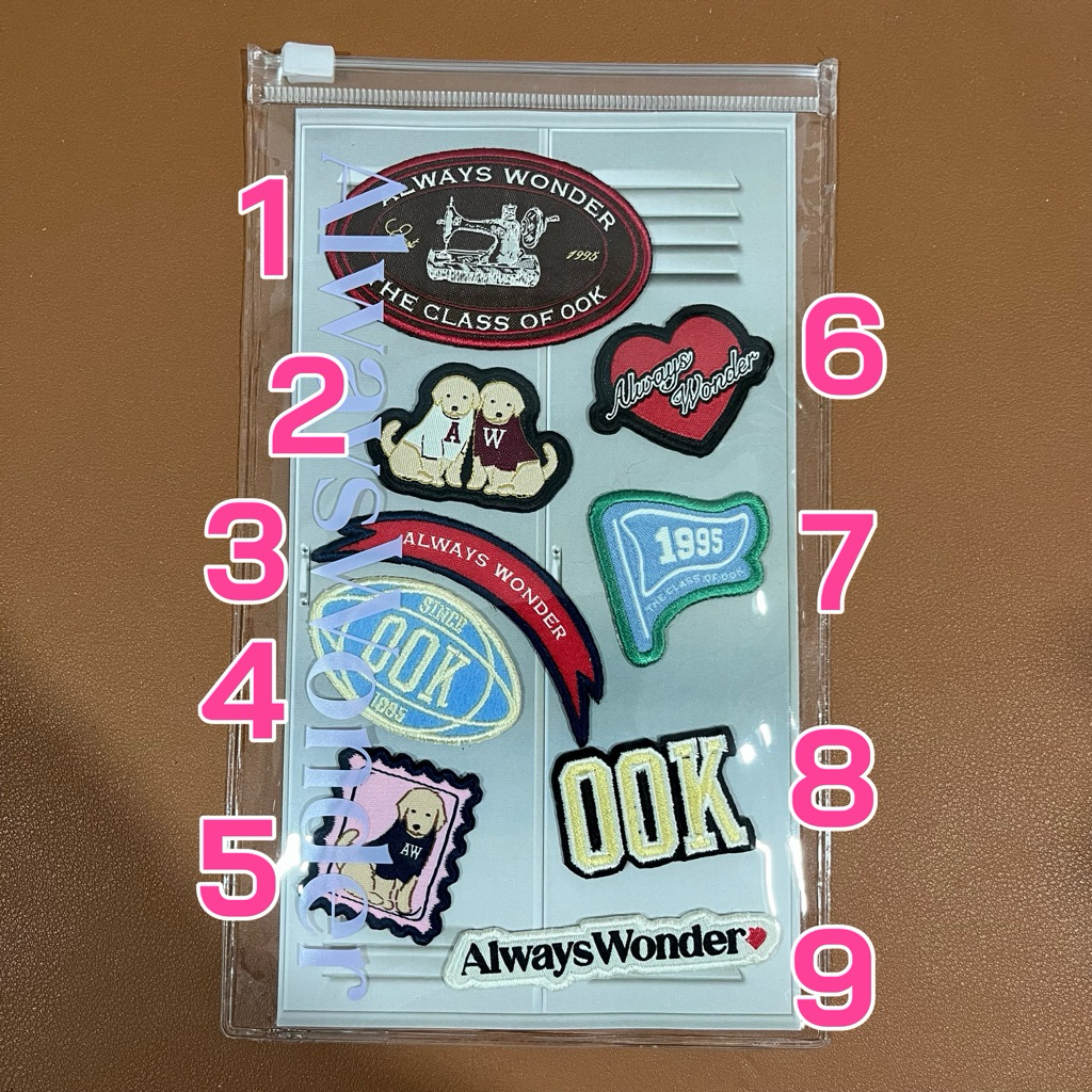 LO | Miếng dán sắt Alwayswonder lingkwong